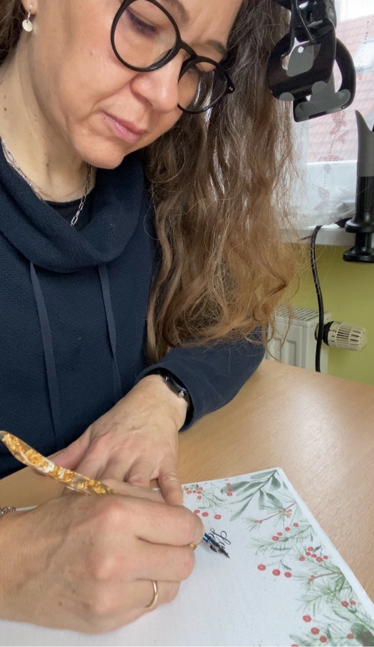 Kalligrafie mit der Spitzfeder
